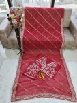 FASHIONABLE ORGANZA SILK SEQUENCE & ZARI MULTI WORK SAREE WITH UNSTITCHED BLOUSE FESTIVAL WEAR WHOLESALE PRICE ETHNICGARMENT (1)