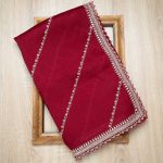 FASHIONABLE ORGANZA SILK SEQUENCE & ZARI MULTI WORK SAREE WITH UNSTITCHED BLOUSE FESTIVAL WEAR WHOLESALE PRICE ETHNICGARMENT (1)