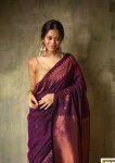FASHIONABLE SOFT LICHI SILK JACQUARD WORK SAREE WITH UNSTITCHED BLOUSE WEDDING WEAR WHOLESALE PRICE ETHNIC GARMENT (2)