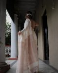 FASHIONABLE SOFT LICHI SILK JACQUARD WORK SAREE WITH UNSTITCHED BLOUSE WEDDING WEAR WHOLESALE PRICE ETHNIC GARMENT (16)