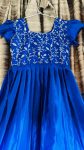 GEORGEOUS CHINON EMBROIDERY THREAD WORK KIDS GOWN PARTY WEAR WHOLESALE PRICE ETHNIC GARMENT (3)