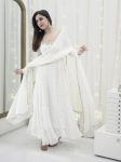GORGEOUS GEORGETTE HAND WORK GOWN BOTTOM WITH DUPATTA PARTY WEAR WHOLESALE PRICE ETHNIC GARMENT (2)