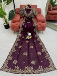 GORGEOUS RANGOLI SILK CODING AND SEQUNCE WORK SAREE WITH UNSTITCHED BLOUSE WEDDING WEAR WHOLESALE PRICE ETHNIC GARMENT (9)