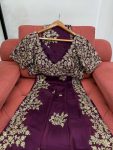 GORGEOUS RANGOLI SILK CODING AND SEQUNCE WORK SAREE WITH UNSTITCHED BLOUSE WEDDING WEAR WHOLESALE PRICE ETHNIC GARMENT (9)