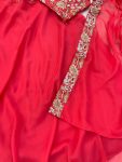 GORGEOUS TABBY SILK EMBROIDERY SEQUENCE WORK LEHENGA CHOLI WITH DUPATTA PARTY WEAR WHOLESALE PRICE ETHNIC GARMENT (6)