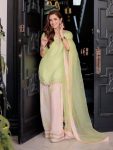 LATEST CREPE EMBROIDERY SEQUENCE REAL MIRROR HAND WORK TOP PATIYALA WITH DUPATTA PARTY WEAR WHOLESALE PRICE ETHNIC GARMENT (8)