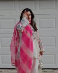 LATEST CREPE SILK EMBROIDERY SEQUENCE WORK TOP PATIYALA WITH DUPATTA FESTIVAL WEAR WHOLESALE PRICE ETHNIC GARMENT (21)