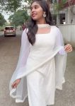 LATEST GEORGETTE SEQUENCE WORK TOP WITH DUPATTA SET FESTIVE WEAR WHOLESALE PRICE ETHNIC GARMENT (3)