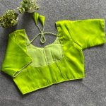 LATEST MALAI SATIN PLAIN STITCHED BLOUSE FESTIVE WEAR WHOLESALE PRICE ETHNIC GARMENT (12)