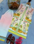 LATEST NATURAL CREPE DIGITAL PRINT WORK TOP PALAZZO SET CASUAL WEAR WHOLESALE PRICE ETHNIC GARMENT (2)