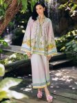 LATEST NATURAL CREPE DIGITAL PRINT WORK TOP PALAZZO SET MULTI