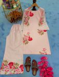 LATEST NATURAL CREPE DIGITAL PRINT WORK TOP PALAZZO SET CASUAL WEAR WHOLESALE PRICE ETHNIC GARMENT (6)