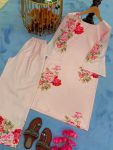 LATEST NATURAL CREPE DIGITAL PRINT WORK TOP PALAZZO SET CASUAL WEAR WHOLESALE PRICE ETHNIC GARMENT (6)