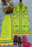 LATEST NATURAL CREPE DIGITAL PRINT WORK TOP PALAZZO SET CASUAL WEAR WHOLESALE PRICE ETHNIC GARMENT (10)