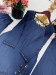 LATEST NATURALCREPE SILK EMBROIDERY SEQUENCE WORK TOP PATIYALA WITH DUPATTA FESTIVE WEAR WHOLESALE PRICE ETHNIC GARMENT(18)
