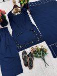 LATEST NATURALCREPE SILK EMBROIDERY SEQUENCE WORK TOP PATIYALA WITH DUPATTA FESTIVE WEAR WHOLESALE PRICE ETHNIC GARMENT(18)