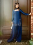 LATEST NATURALCREPE SILK EMBROIDERY SEQUENCE WORK TOP PATIYALA WITH DUPATTA FESTIVE WEAR WHOLESALE PRICE ETHNIC GARMENT(18)