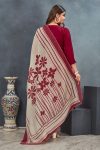 LATEST ROMAN SILK DIGITAL PRINTED TOP BOTTOM WITH DUPATTA FESTIVE WEAR WHOLESALE PRICE ETHNIC GARMENT (4)