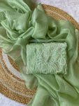 LATEST SOFT CANDY CRUSH BEADS WORK SAREE WITH UNSTITCHED BLOUSE DAILY WEAR WHOLESALE PRICE ETHNIC GARMENT (31)