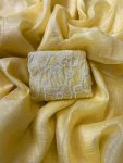 LATEST SOFT CANDY CRUSH BEADS WORK SAREE WITH UNSTITCHED BLOUSE DAILY WEAR WHOLESALE PRICE ETHNIC GARMENT (27)
