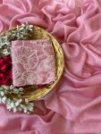 LATEST SOFT CANDY CRUSH BEADS WORK SAREE WITH UNSTITCHED BLOUSE DAILY WEAR WHOLESALE PRICE ETHNIC GARMENT (28)