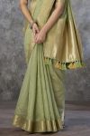 LETEST KHADI COTTON WEAVING WORK SAREE WITH UNSTITCHED BLOUSE WEEDING WEAR WHOLESALE PRICE ETHNICGARMENT (11)