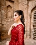 LUXURY GEORGETTE EMBROIDERY SEQUENCE WORK LACE WITH PIPING SAREE WITH UNSTITCHED BLOUSE PARTY WEAR WHOLESALE PRICE ETHNIC GARMENT (30)