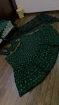 MODERN NET SEQUENCE THREAD & DORI WORK LEHENGA CHOLI WITH DUPATTA WEDDING WEAR WHOLESALE PRICE ETHNIC GARMENT (9)