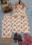 MODERN PURE NATURAL ROMAN SILK DIGITAL PRINT WITH EMBROIDERY SEQUENCE WORK TOP PALAZZO SET DAILY WEAR WHOLESALE PRICE ETHNIC GARMENT (8)