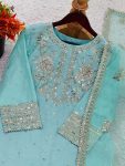 MOST PICKED CHINON SILK EMBROIDERY SEQUENCE WORK TOP PALAZZO WITH DUPATTA FESTIVE WEAR WHOLESALE PRICE ETHNIC GARMENT (3)