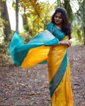MOST PICKED LICHI SILK WEAVING WORK SAREE WITH UNSTITCHED BLOUSE WEDDING WEAR WHOLESALE PRICE ETHNIC GARMENT (1)