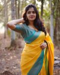 MOST PICKED LICHI SILK WEAVING WORK SAREE WITH UNSTITCHED BLOUSE WEDDING WEAR WHOLESALE PRICE ETHNIC GARMENT (1)