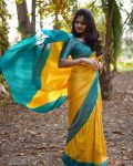 MOST PICKED LICHI SILK WEAVING WORK SAREE WITH UNSTITCHED BLOUSE WEDDING WEAR WHOLESALE PRICE ETHNIC GARMENT (1)