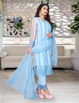 MOST PICKED NET EMBROIDERY WORK TOP BOTTOM WITH DUPATTA FESTIVE WEAR WHOLESALE PRICE ETHNIC GARMENT (14)