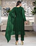 MOST PICKED NET EMBROIDERY WORK TOP BOTTOM WITH DUPATTA FESTIVE WEAR WHOLESALE PRICE ETHNIC GARMENT (24)