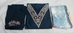 NEW ARRIVAL CHANDERI EMBROIDERY WORK TOP BOTTOM WITH DUPATTA FESTIVE WEAR WHOLESALE PRICE ETHNIC GARMENT (7)