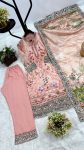 NEW ARRIVAL CHINON SILK DIGITAL PRINT WORK TOP BOTTOM WITH DUPATTA FESTIVE WEAR WHOLESALE PRICE ETHNIC GARMENT (4)