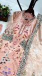 NEW ARRIVAL CHINON SILK DIGITAL PRINT WORK TOP BOTTOM WITH DUPATTA FESTIVE WEAR WHOLESALE PRICE ETHNIC GARMENT (4)