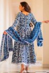 NEW ARRIVAL COTTON DIGITAL PRINTED ANARKALI TOP BOTTOM WITH DUPATTA FESTIVE WEAR WHOLESALE PRICE ETHNIC GARMENT (5)