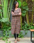 NEW ARRIVAL COTTON FLOWER PRINTED KURTI CASUAL WEAR WHOLESALE PRICE ETHNIC GARMENT (2)