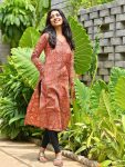 NEW ARRIVAL COTTON FLOWER PRINTED KURTI CASUAL WEAR WHOLESALE PRICE ETHNIC GARMENT (3)