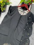 NEW ARRIVAL CREEP SILK EMBROIDERY SEQUENCE WORK TOP PATIYALA WITH DUPATTA FESSTIVE WEAR WHOLEAE PRICE ETHNIC GARMENT (3)