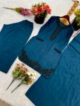 NEW ARRIVAL CREPE SILK EMBROIDERY SEQUENCE WORK TOP PATIYALA WITH DUPATTA FESTIVE WEAR WHOLESALE PRICE ETHNIC GARMENT (4)