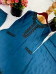 NEW ARRIVAL CREPE SILK EMBROIDERY SEQUENCE WORK TOP PATIYALA WITH DUPATTA FESTIVE WEAR WHOLESALE PRICE ETHNIC GARMENT (4)