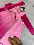 NEW ARRIVAL FANCY GEORGETTE HAND EMBROIDERY WITH REAL MIRROR WORK ALIA CUT GOWN BOTTOM WITH DUPATTA FESTIVE WEAR WHOLESALE PRICE ETHNIC GARMENT (7)