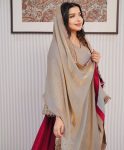 NEW ARRIVAL FANDI CRUSH EMBROIDERY SEQUENCE WORK TOP LEHENGA WITH DUPATTA WEDDING WEAR WHOLESALE PRICE ETHNIC GARMENT (3)