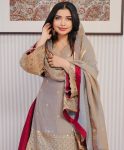 NEW ARRIVAL FANDI CRUSH EMBROIDERY SEQUENCE WORK TOP LEHENGA WITH DUPATTA WEDDING WEAR WHOLESALE PRICE ETHNIC GARMENT (3)