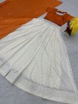 NEW ARRIVAL JACQUARD SILK LEHENGA CHOLI WITH DUPATTA WEDDING WEAR WHOLESALE PRICE ETHNIC GARMENT (5)