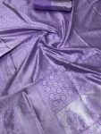 NEW ARRIVAL LICHI SILK ZARI WEAVING WORK SAREE WITH UNSTITCHED BLOUSE WEDDING WEAR WHOLESALE PRICE ETHNIC GARMENT (5)