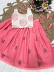 NEW ARRIVAL MUL MUL COTTON DIGITAL PRINT KID’S LEHENGA CHOLI FESTIVAL WEAR WHOLESALE PRICE ETHNIC GARMENT (5)